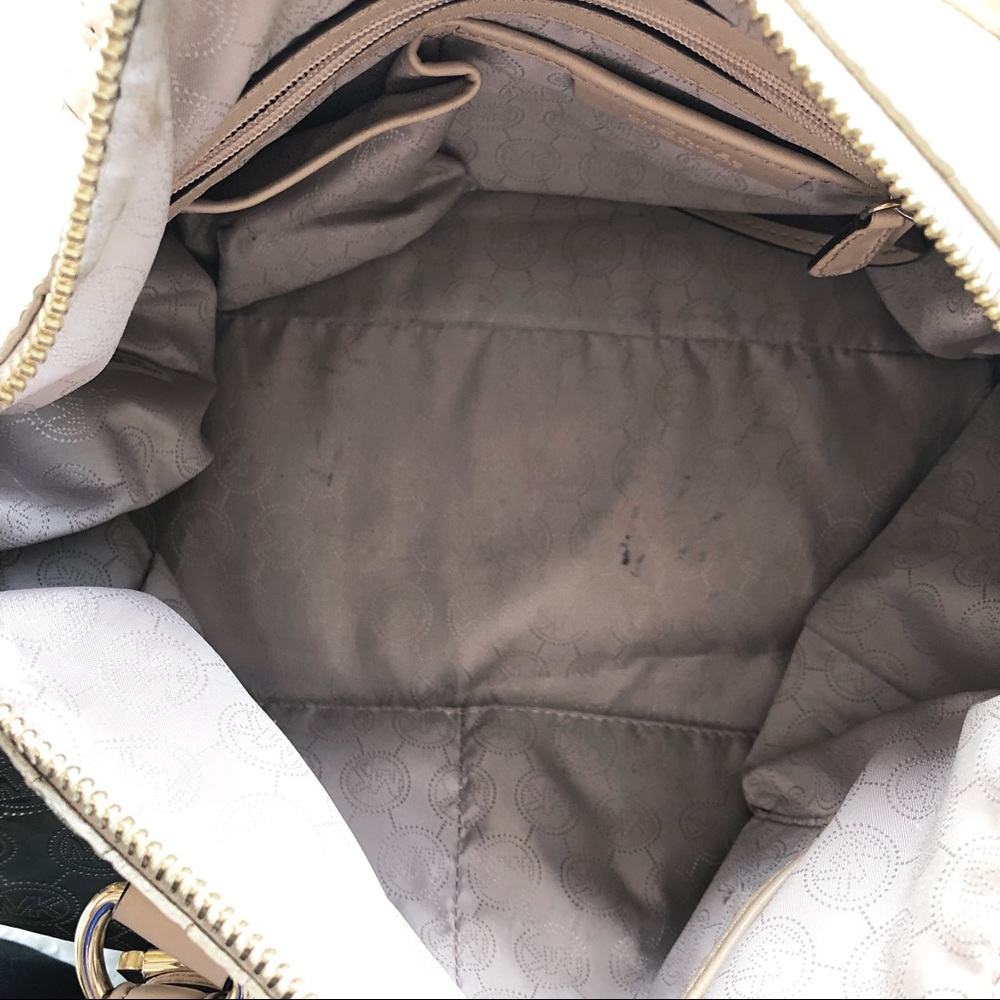 ✨Michael Kors Grayson Gold Satchel - Picture 5 of 8